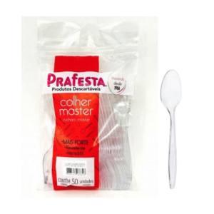 Colher Master Cristal Granel 500UN